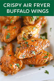 Air Fryer Buffalo Wings Recipe Hot Wing Recipe Air Fryer Recipes Healthy Air Fryer Recipes Chicken