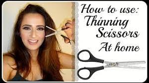 These thinning scissors are made of high quality stainless steel and are perfect for cutting, shaping, trimming, carving, painting, gardening and any other craft project you would like to use them for a long time of the day, so you can get the most out of your work or job done with ease. How To Use Thinning Scissors To Remove Weight Dannah Rey Youtube