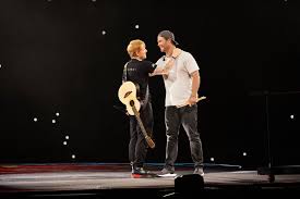 Chris Hemsworth Live with Ed Sheeran