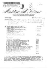 Circolare Ministero Dell Interno N 557 Pas Xv H 8 Del 9 12 2015 Vigilanza Sulla Produzione Comme By Laboratorio Polizia Democratica Issuu