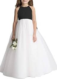 Black dress with white embroidered flowers. Amazon Com Dress White With Black Flowers
