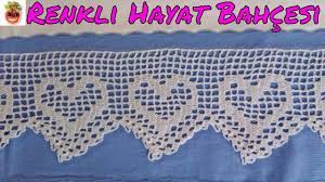 Kalpli Dantel Yastik Ucu Ve Carsaf Kenari Modeli Anlatimli Yapilis Dantel Oya Orgu