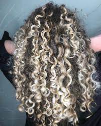 Blonde highlights on curly brown hair. Blonde Curly Hair In 2021 Curly Hair Styles Naturally Curly Hair Styles Blonde Curly Hair