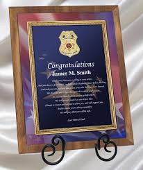 Because i rounded up a list of the best college graduation gifts for him. Police Academy Graduation Gifts And Sheriff School Present Plaque