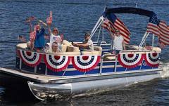 Several residents on loon lake in fenton township participated in the old glory boat parade & party decorating contest for the fourth of july this year. Pontoon Boat Party Kits Decoration Supplies Buy Now At Pontoon It Pontoon It