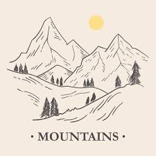 22 653 Best Mountain Line Drawing Images Stock Photos Vectors Adobe Stock