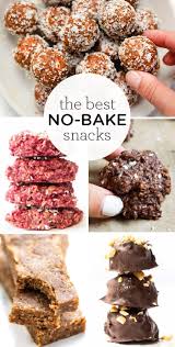 The Best Healthy No Bake Snacks Quick Easy Ideas Simply Quinoa Quick Healthy Snacks Quick Healthy Desserts Healthy Baking