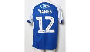 V brighton and hove albion (a). Reece James Wigan Athletic Signed Poppy Home Shirt Charitystars