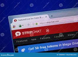 Рязань, Россия - 26-ое июня 2018: Домашняя страница вебсайта StripChat на  дисплее ПК URL - StripChat Com Редакционное Стоковое Изображение -  изображение насчитывающей знак, иллюстративно: 120084904