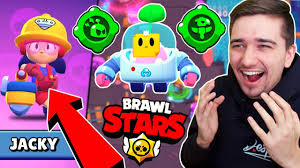Jacky is a super rare brawler. Novy Update Brawler Jacky A Gadgety Brawl Stars Youtube