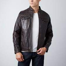 Cory Leather Jacket Coffee Xs Leather Jacket Mens Fashion Jeans Jackets