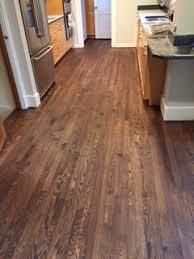 minwax special walnut stain applied to