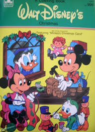 Walt Disney S Christmas Coloring Book Mickey Mouse 1980s Lovevintagealways Coloring Books Vintage Coloring Books Disney Christmas