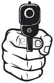 Pin On Gun Hand