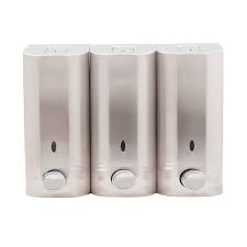 400ml Lockable Stainless Steel Commercial Soap Dispenser Triple Shower Accessories Commercial Soap Dispenser Modern Bathroom Accessories