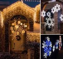 Create a Winter Wonderland with Snowflake Lights