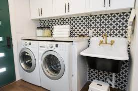 Go vertical with a stackable washer and dryer. Laundry Room Makeover Ideas For Any Budget Hgtv