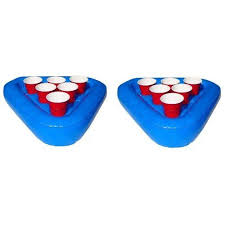 Walmart Gopong Floating Beer Pong Raft Set Floating Beer Pong Table Beer Pong Cups Pool Beer Pong