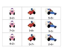Math Center Addition Racing Game Math Centers Math For Kids Kindergarten Freebies
