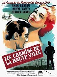 1961 Meilleure Actrice Simone Signoret Un Film De Jack Clayton French Movie Posters Movie Posters Classic Movie Posters