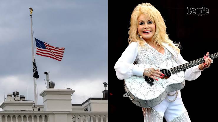 Flags Will Fly at Half-Staff for Dolly Parton Longer Than They Did for Pope  Francis, Charlie Kirk and Lindsey Graham