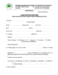 Compacom allows you to compare rates from multiple lenders by filling out one easy form. Sacco Loan Application Form Fill Online Printable Fillable Blank Pdffiller