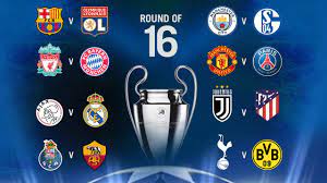 Switch to the uk edition. Uefa Champions League Round Of 16 Draw Results Full Fixtures And Dates Matches Schedule Liverpool Manchester United