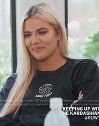 WornOnTV: Khloe's black Saint Pablo tee