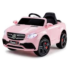 Mercedes Glc 55 Inspired Electric Ride On Car Pink Car Kids Ride On Ride On Toys
