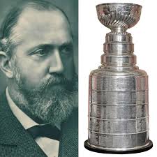 In 1892 former Governor General of Canada, Frederick Arthur Stanley(Lord  Stanley of Preston), donated a championship hockey trophy known as the  “Dominion Hockey Challenge Cup” to be given to Canada's top ranking