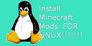 Forge or fabric), you open the (modded) minecraft instance folder, then put the mod jar files you've downloaded into the mods subfolder. Install Minecraft Mods Using Forge Linux 1 7 2