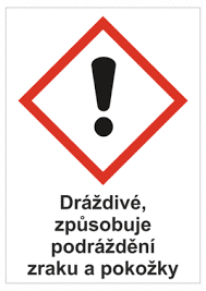 Výstražné symboly nebezpečnosti | KRIŽAN - safetyshop