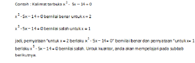 Pengertian kalimat dalam logika matematika. Logika Matematika Pernyataan Kalimat Terbuka Nilai Kebenaran Ingkaran Negasi Dubai Khalifa
