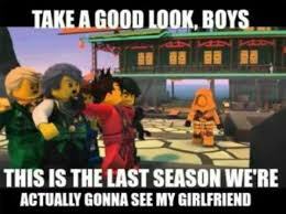 I Sure Hope Not Otherwise Kai And Skylor Won T Be Able To See Each Other Again Ninjago Memes Ninjago Lego Ninjago