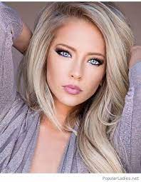 natural makup and blonde hair color blonde hair color gorgeous eyes beauty
