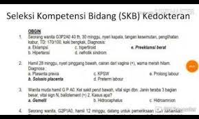 Setiap tes memiliki nilai ambang batas yang telah ditetapkan kemenpan rb. Soal Skb Dokter Umum Contoh Soal Skb