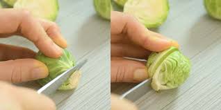 Heat the oil and butter in a large frying pan over a medium high heat until the butter melts and begins to foam. Pan Fried Brussels Sprouts Cooktoria