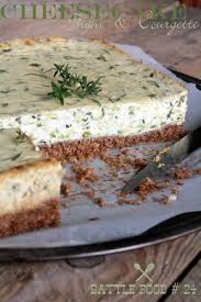 Cheesecake Au Thym Et Courgette Recette De Cheesecake Sale Recette Recette Recettes De Cuisine Recette Cheesecake