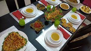 طاولة رمضان مع مملحات ولا أروع youtube table settings table