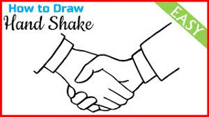 Free shaking hands cliparts, download free clip art. How To Draw Handshake Step By Step Easy Handshake Drawing Creative Drawing Ideas Youtube