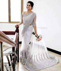 Gorgeous Christian Brides In Sarees Who Took Our Breath Away Christian Bridal Saree Christian Wedding Gowns Bridesmaid Saree