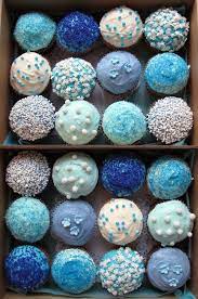 Monotone Gets Me Every Time Too Cute Baby Shower Cupcakes Blue Cupcakes Cupcakes For Boys