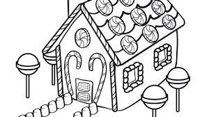 Printable gingerbread house christmas coloring page. Christmas Series Gingerbread House Grandparents Com Knutselen Kleuter