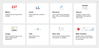 Add Interactive Content To A Dashboard With The Web Content Widget Smartsheet Learning Center