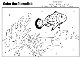 Fish Color By Number Coloring Pages 13 Coloring Pages Bunny Coloring Pages Mickey Coloring Pages