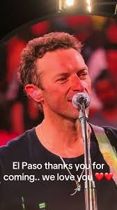 Coldplay Live Concert in El Paso, Tx