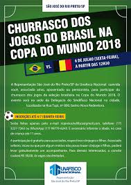7 de abril de 2021 welisson poreto 0. Sao Jose Do Rio Preto Sp Churrasco Dos Jogos Do Brasil Na Copa Do Mundo 2018 Unafisco Nacional