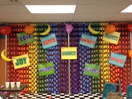 Fruit Of The Spirit Decorations Jessica Genobles Photography A This Would Be So Easy To Make For La Fruit Of The Spirit Sunday School Decorations Vbs Crafts