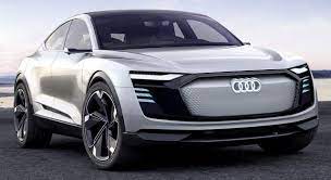 Audi E Tron Sportback Concept 2017 A New Electric Coupe Crossover Prototype Which Previews A Q7 Model Audi E Tron E Tron Electric Car Concept