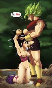 1futa 1girls arms above head balls big balls big breasts big dom  small sub big penis blank eyes boots breasts caulifla clothed clothed sex  clothing cum cum in mouth